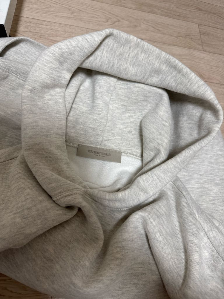 피오갓 에센셜 백로고 후드 이미지