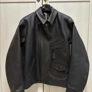 [40] 올드조 파티나 홀스 하이드 헨드릭 레더 자켓 브라운