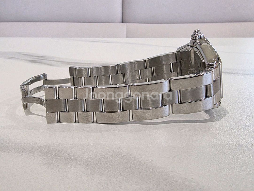 까르띠에 로드스터 라지 블랙 스틸--6