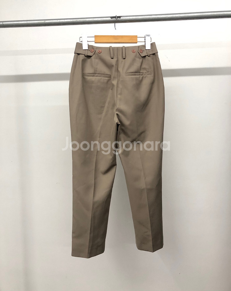 SIE 시에 사이드 버튼 크롭 팬츠 S--2