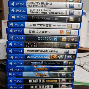PS4 게임 타이틀 모음
