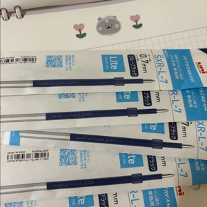 제트스트림 라이트터치 블루블랙 리필심