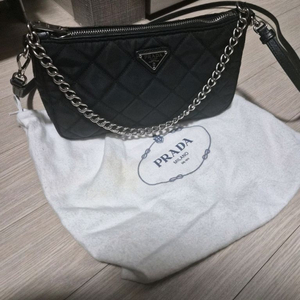 (정품) 프라다 1BH026 테수토퀼팅 체인 숄더겸 크로스백