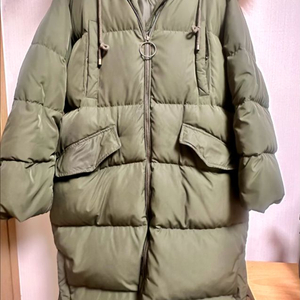 visit in newyork후드롱패딩 66 올리브색