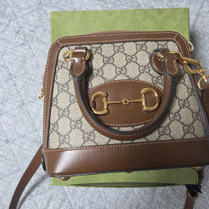 구찌 홀스빗 1955 미니 탑핸들 백