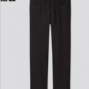 유니클로 U 르메르 레귤러 피트 진 블랙 31 새상품 (레귤러핏 데님)