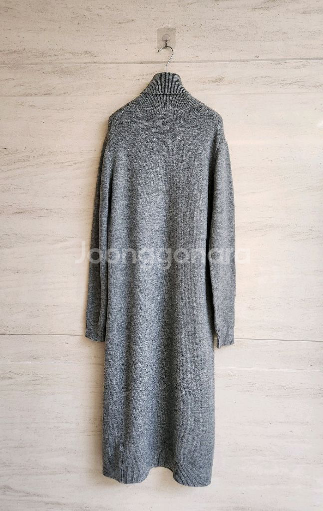 자라 터틀넥 니트 롱원피스 M사이즈--2