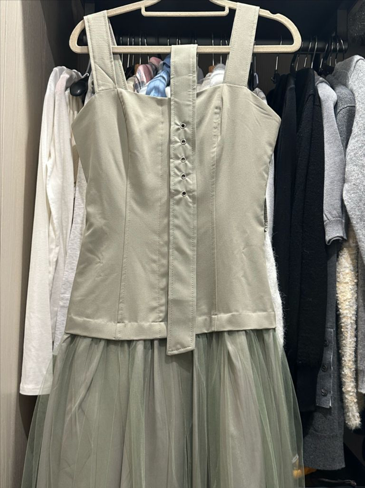 아네로즈 벨트 샤 드레스 미착용 새상품--1