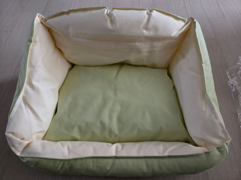 데이즈온샵 반려견 강아지 푹신한 방수 소파 침대 쿠션 그린 소형--1