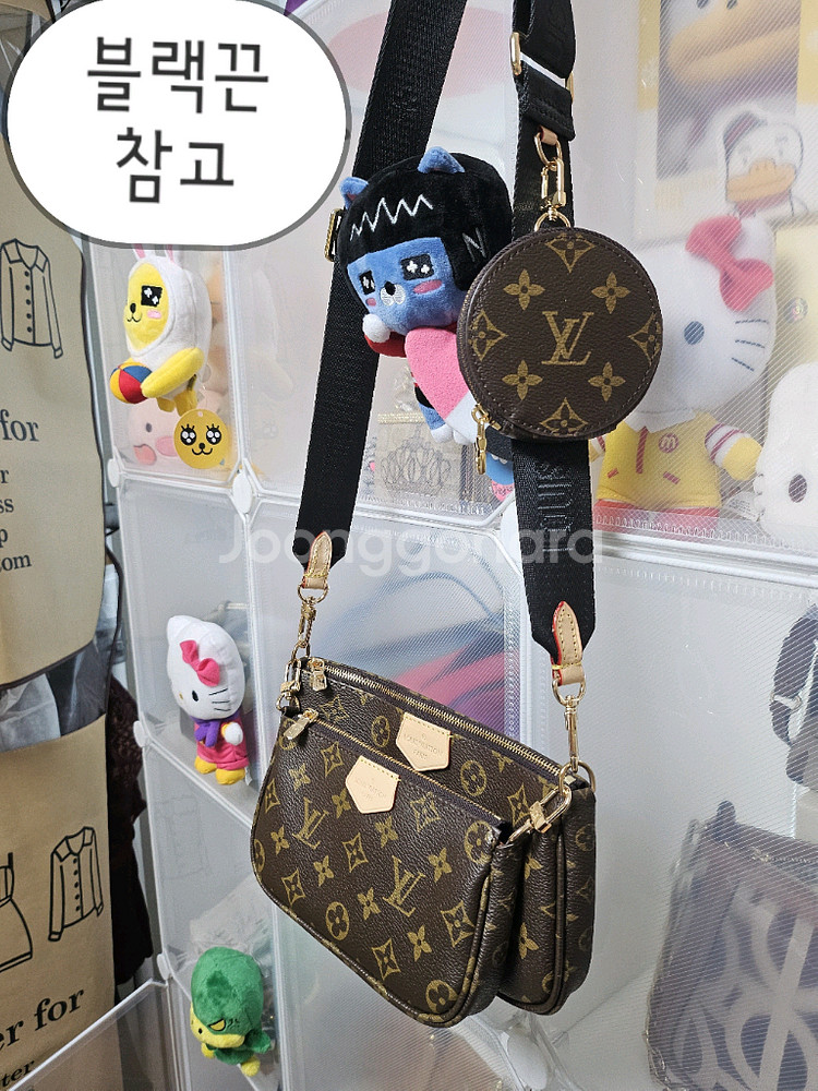 크로스백 가방 지갑 크로스 악세수아가방 3단지갑 반지갑 가방 지갑 2종세트--0