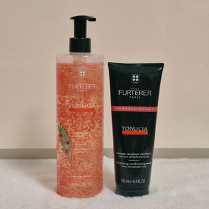 새상품) 르네휘테르 토뉘시아 샴푸+토뉘시아 헤어마스크(트리트먼트)수분볼륨라인