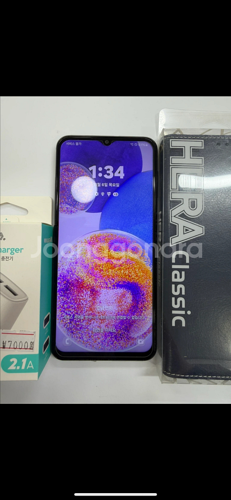 갤럭시 A23 블랙 128GB 정상해지팝니다--0