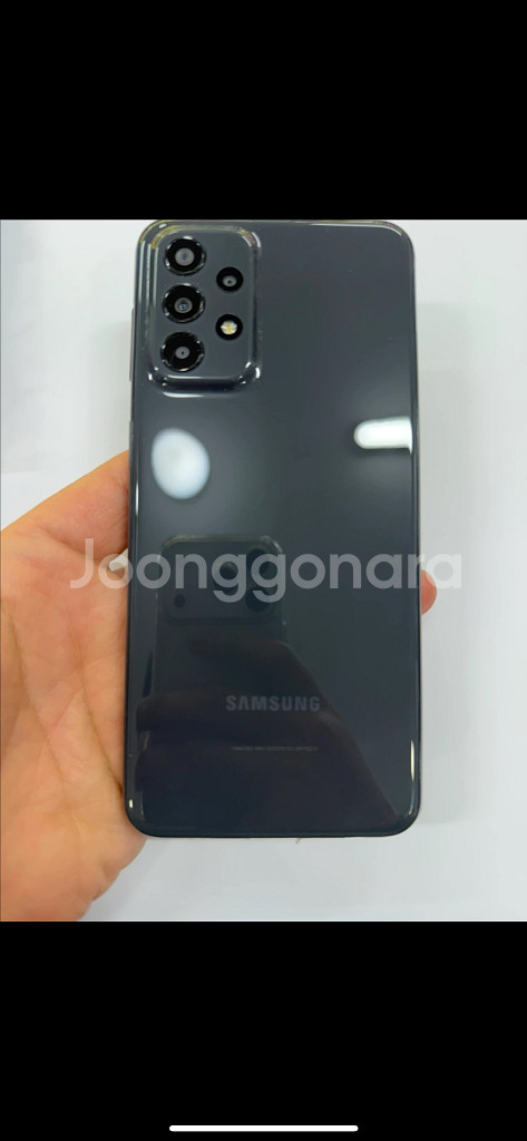 갤럭시 A23 블랙 128GB 정상해지팝니다--2