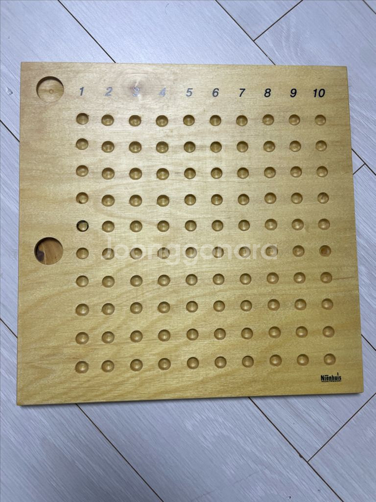 니엔후이스 몬테소리 곱셈판--3