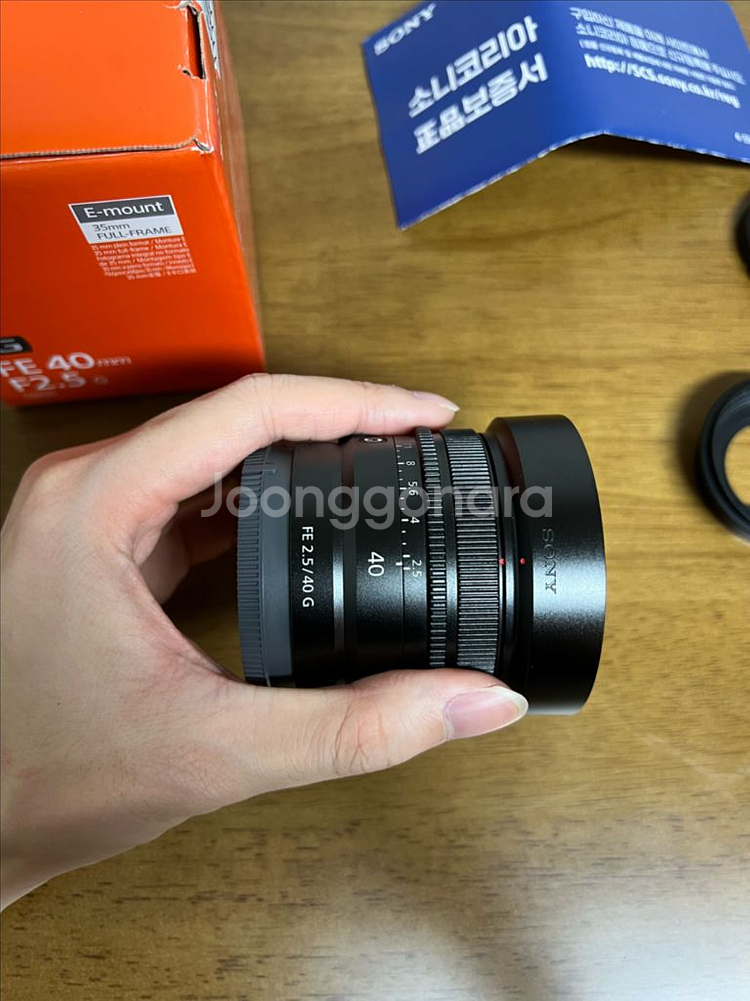 소니 FE40mm F2.5 G--1