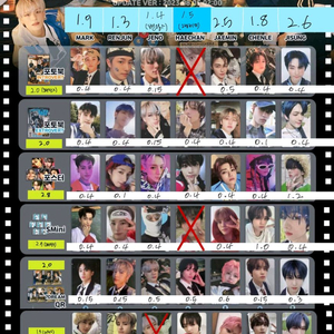 엔시티드림 포카 판매 캔디 istj 맛 버퍼링 위영 위고업 마첫 붐 비트박스 이미지