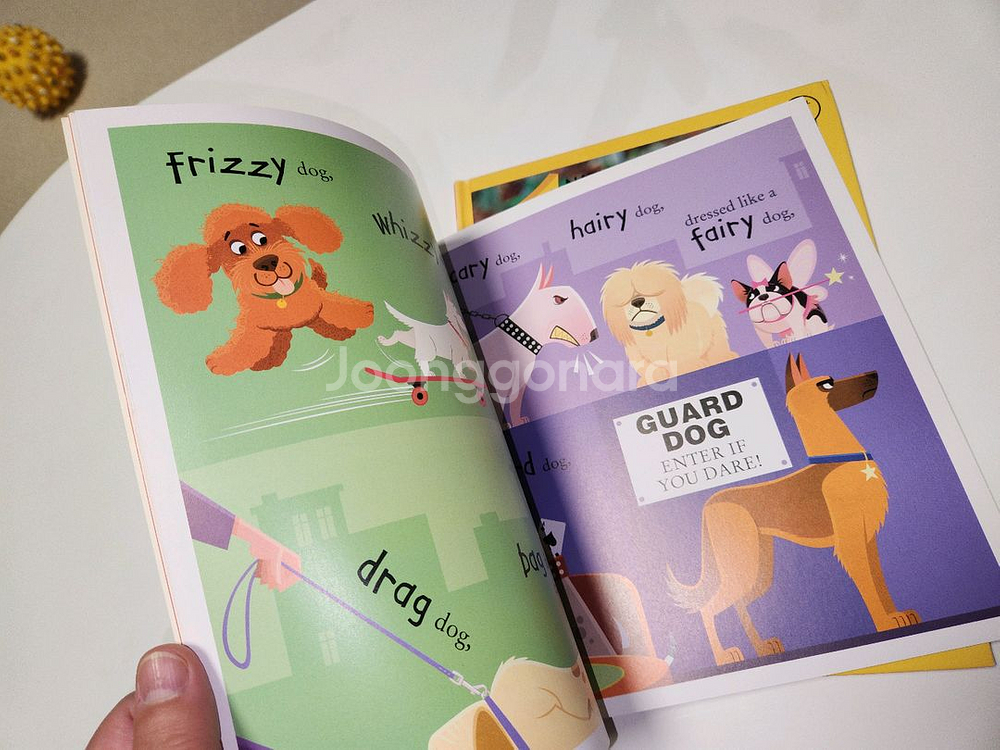 유아 아동 도서 2권 일괄판매 1. 100 DOGS (영문 원서)2. 내셔널 지오그래픽 키즈-판다 편--3