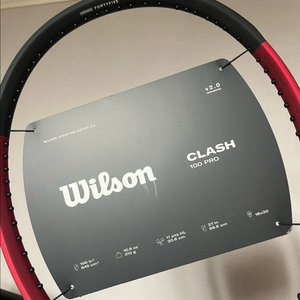 윌슨 클래쉬 V2 100 프로 테니스라켓 이미지