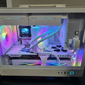 새상품 itx 올화이트 라라랜드 고성능 게이밍 데스크탑 미니pc