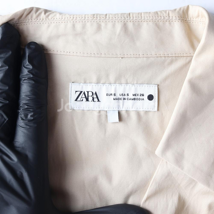 [S]자라 베이지 민소매 롱 플레어 원피스 드레스--5