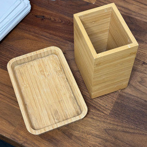 이케아 대나무 칫솔꽂이 트레이 드라간 IKEA DRAGAN 욕실 보관함 트레이 수납 보관 이미지