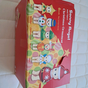 소니엔젤 크리스마스(22) 오너 먼트 셋트 6종