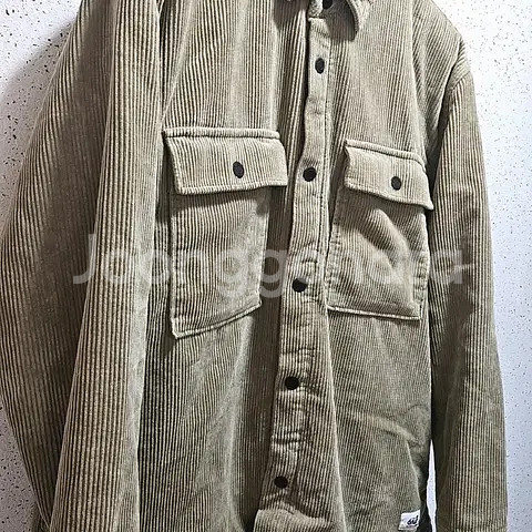 L) 자라 코듀로이 퀄팅 오버셔츠 셔츠형자켓 dnwr 1063 400--5