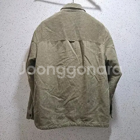 L) 자라 코듀로이 퀄팅 오버셔츠 셔츠형자켓 dnwr 1063 400--4