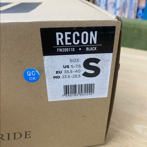 스노우보드 바인딩 _ 2021 나우 리콘 ( NOW RECON )