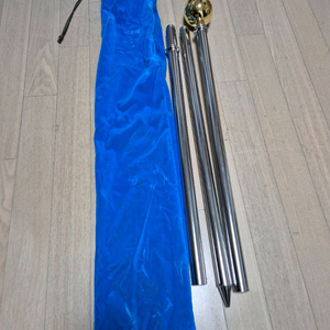 휴대용 깃대 1.9m 스텐레스 실내행사용