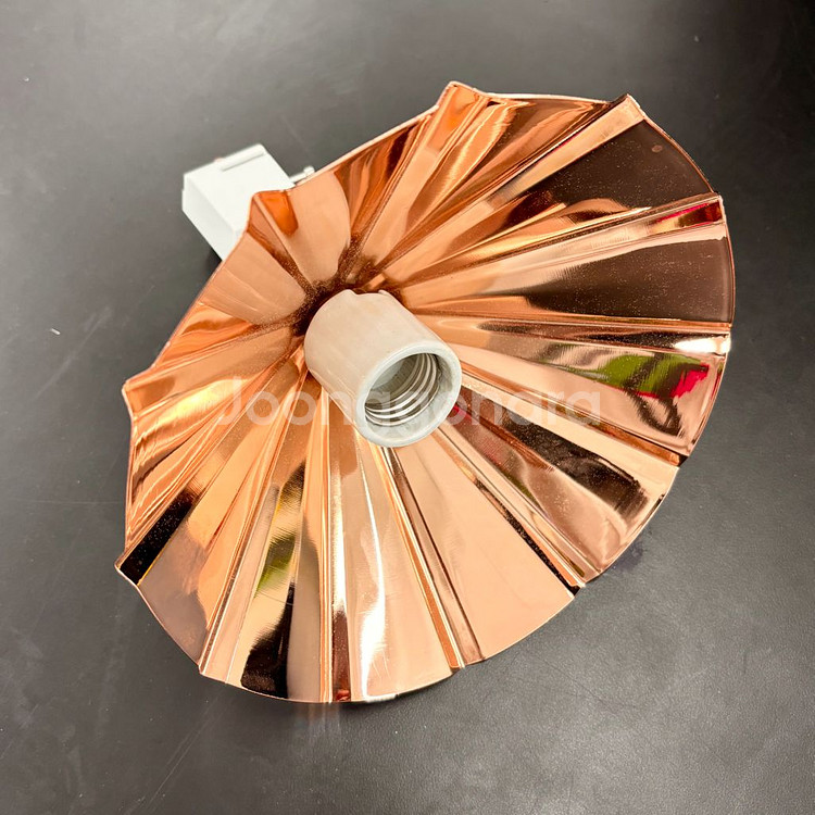 전구 포함 2개 일괄) 로즈골드 레일 조명 카페 감성 인테리어--0