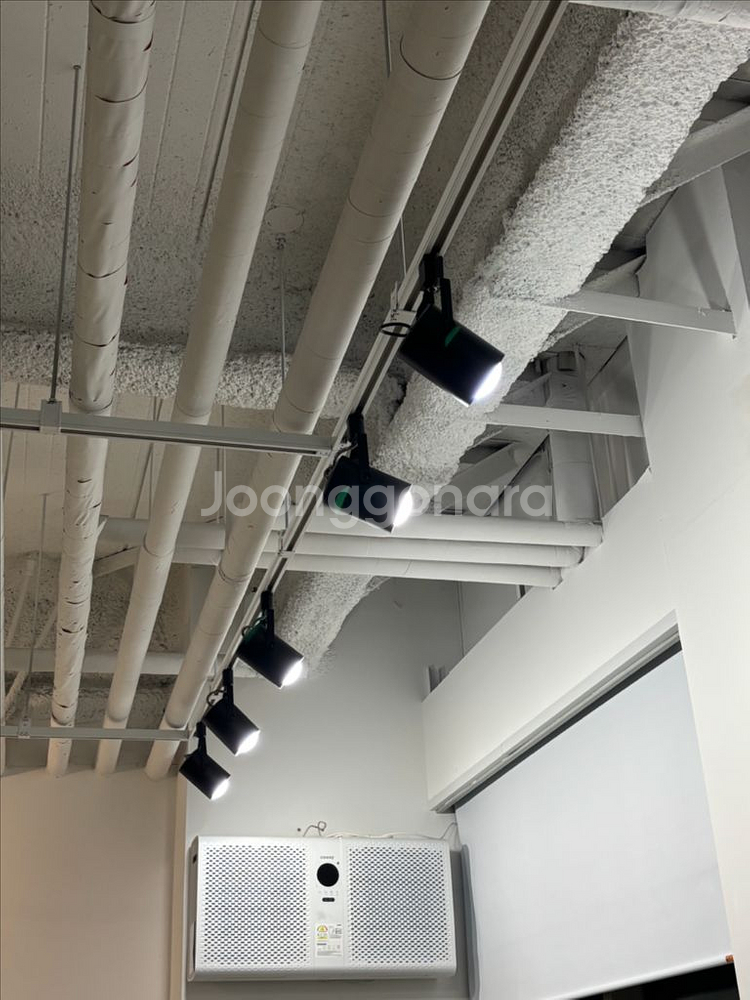 전구포함) 원통형 레일 조명 14개 일괄--0