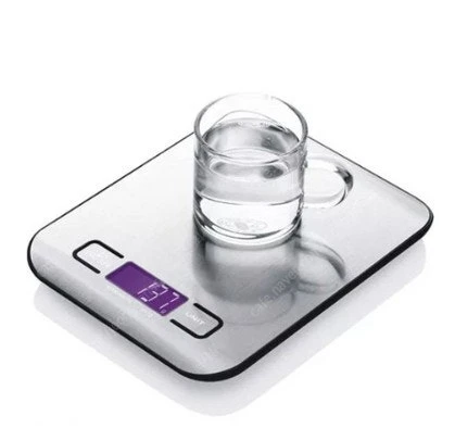 전자저울 10KG usb 충전겸용 주방 저울 스테인레스 (새제품+무료배송) 이미지