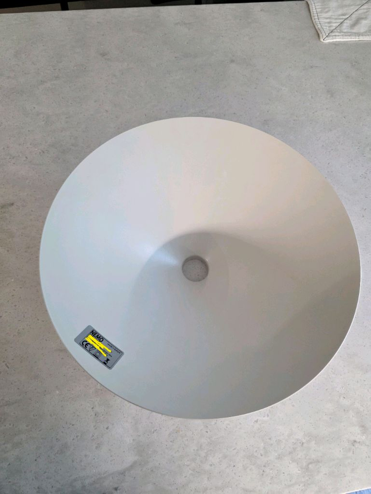 정품 네모 랑프드 마르세유 조명 미니 화이트 팝니다--1