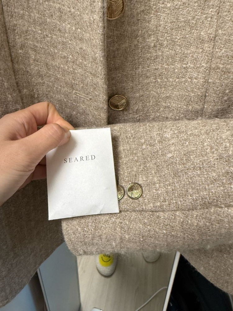 시어드 뮤렛 문트위드 자켓 리본빛 시엔느 더바넷--3