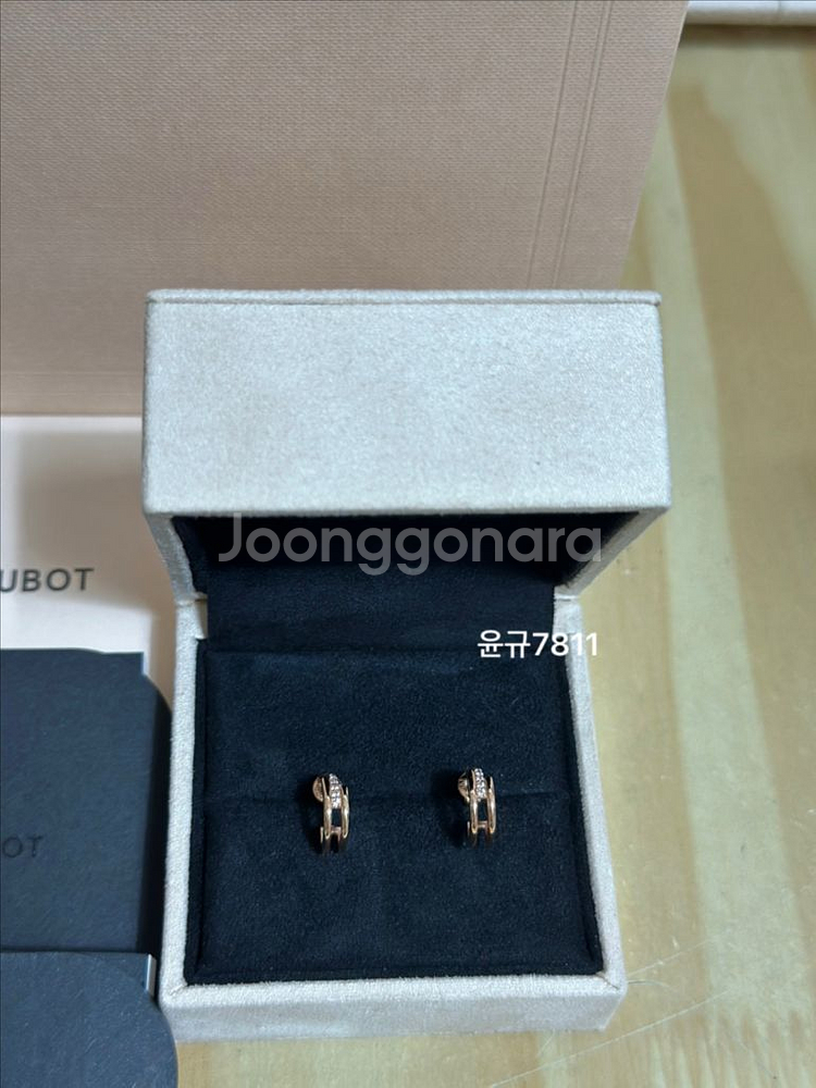 디디에두보 14K 시그니처 귀걸이 (새상품)--1