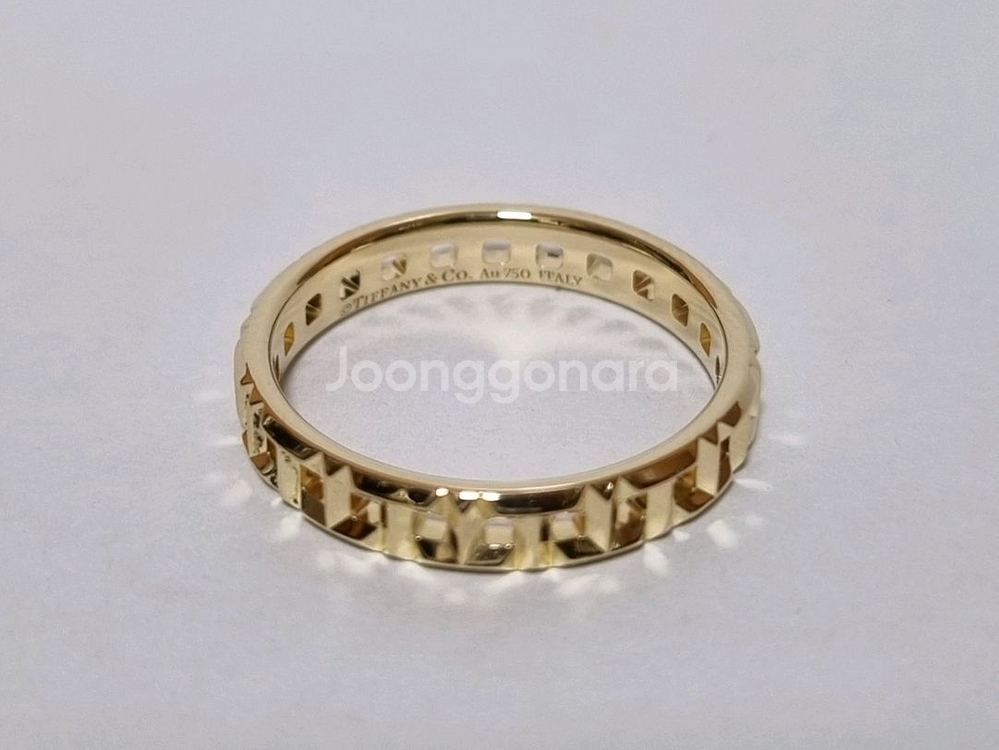 티파니앤코 T 트루 네로우링 반지 11호 11.5호--1