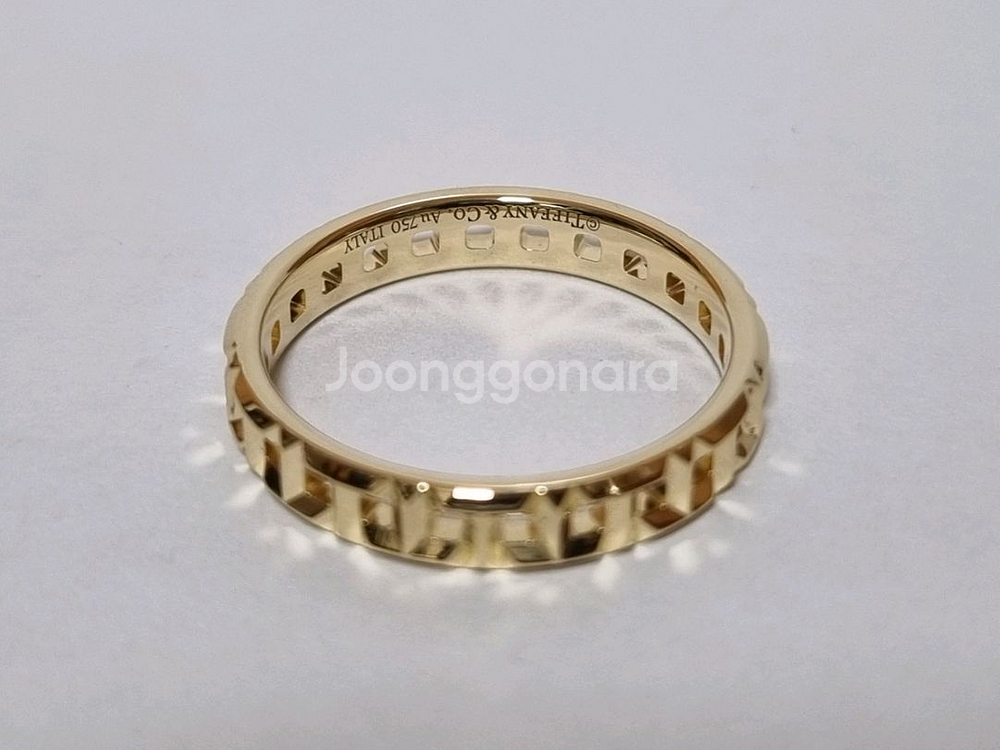 티파니앤코 T 트루 네로우링 반지 11호 11.5호--4