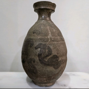 빈티지 도자기 꽃병