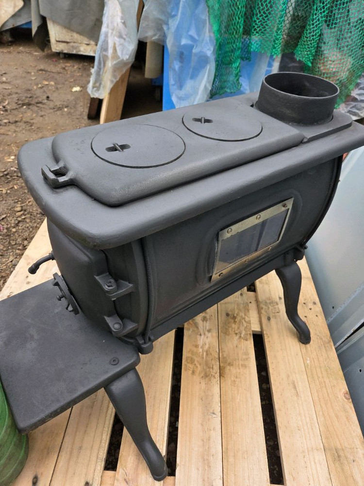 원목 화목난로 이미지