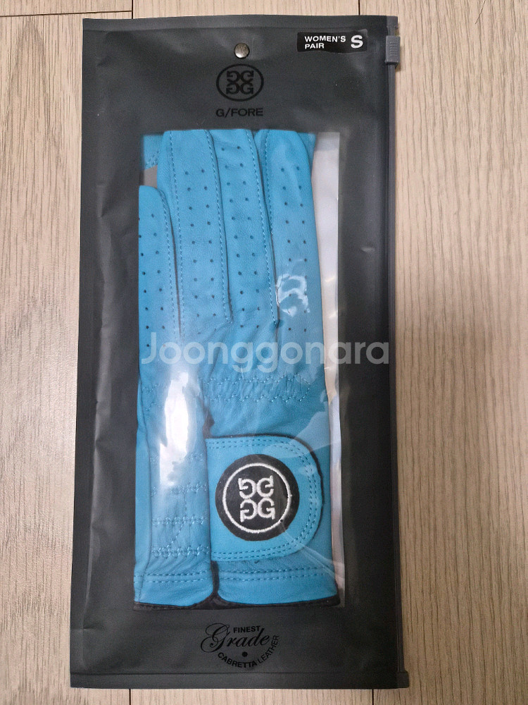 지포어 여성 골프장갑 양손 양가죽 S사이즈--5