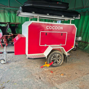 코쿤 CT1 캠핑 카고 트레일러 + 아이캠퍼 루프탑 텐트 팝니다.