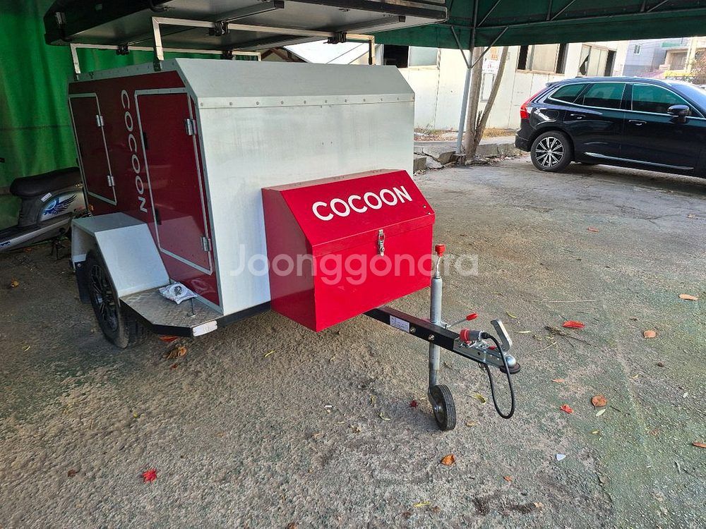 코쿤 CT1 캠핑 카고 트레일러 + 아이캠퍼 루프탑 텐트 팝니다.--2