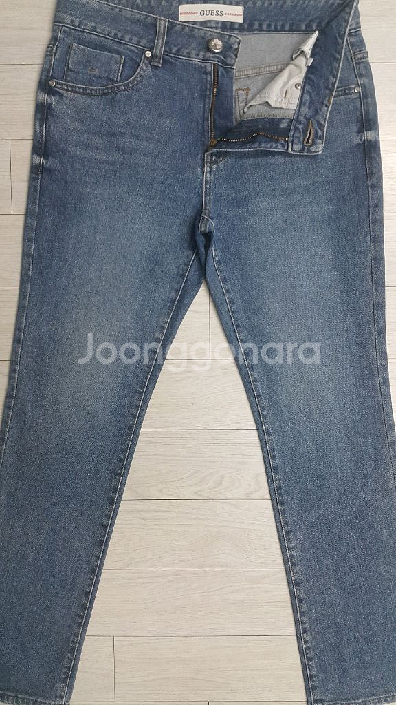 GUESS 게스(사방스판) 금장청바지 30~31인치(No.840)드라이완료!--2