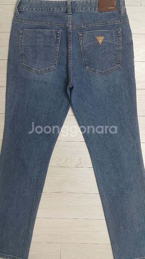 GUESS 게스(사방스판) 금장청바지 30~31인치(No.840)드라이완료!--6