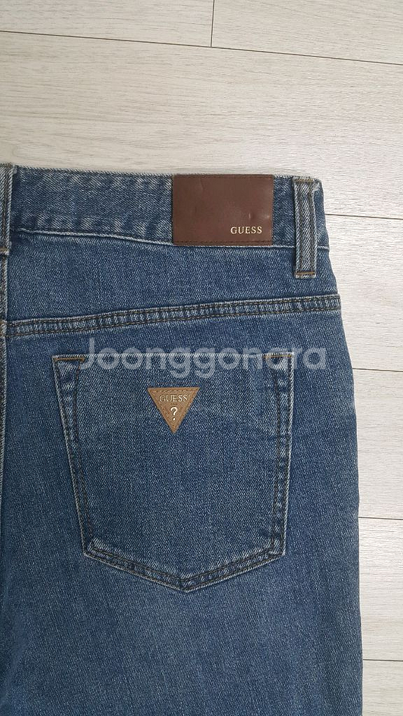 GUESS 게스(사방스판) 금장청바지 30~31인치(No.840)드라이완료!--8