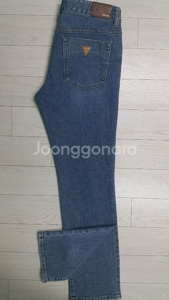 GUESS 게스(사방스판) 금장청바지 30~31인치(No.840)드라이완료!--9