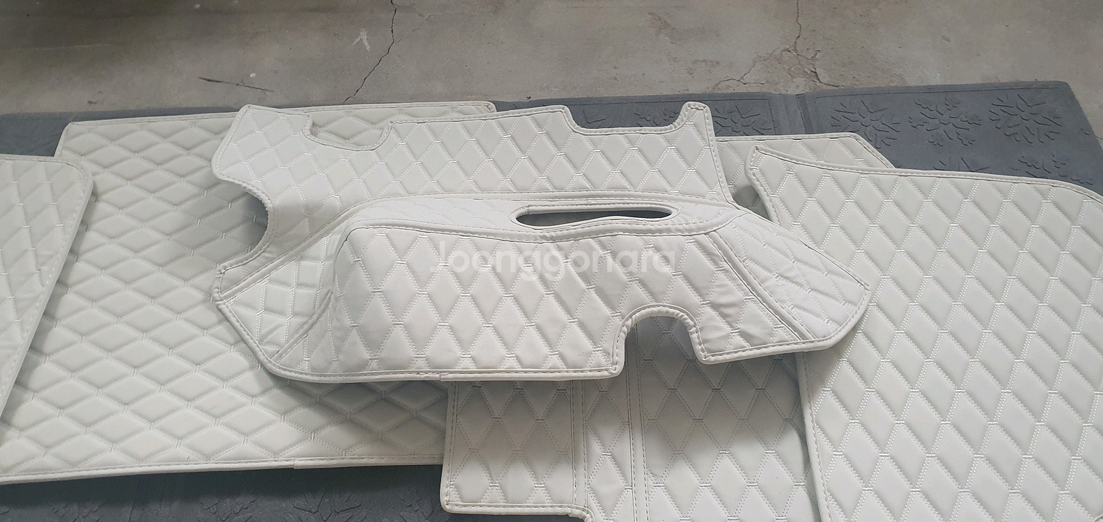 팰리세이드 7인승 트렁크 차박매트. 풀세트.--2