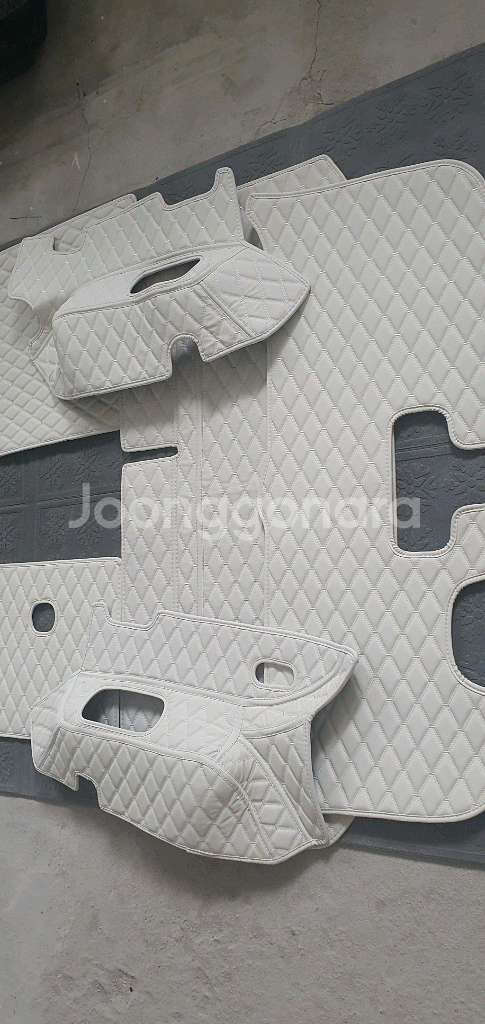 팰리세이드 7인승 트렁크 차박매트. 풀세트.--4