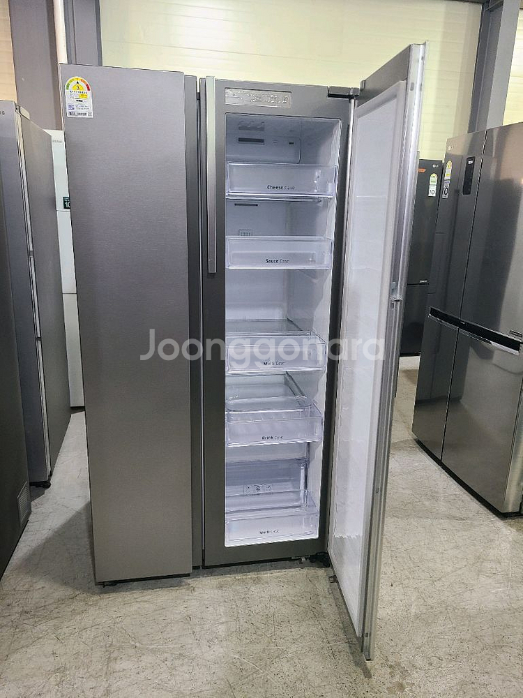 무료배송설치, 삼성 830리터 푸드쇼케이스홈바 냉장고--1